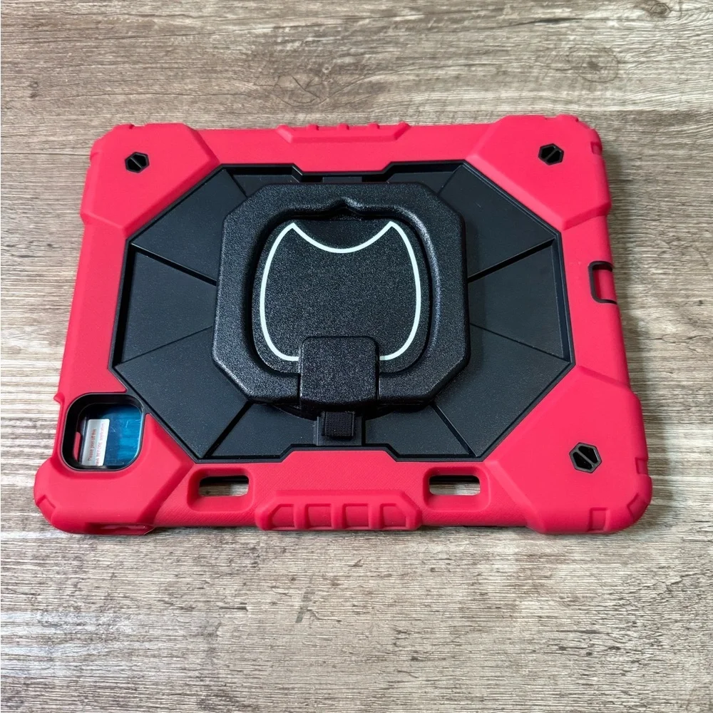 Rugged Red and Black Tablet Case